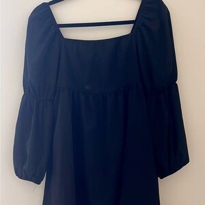 Black Woman’s Babydoll Dress